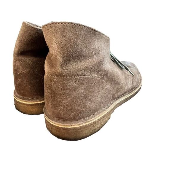12 Clarks Originals Desert Boot Men’s Tan Suede Leather Chukka Boots Shoes main image 3